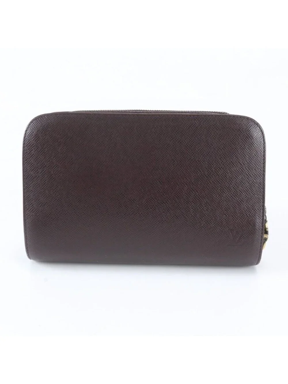 Louis Vuitton Taiga Baikal Leather Clutch Pouch Business